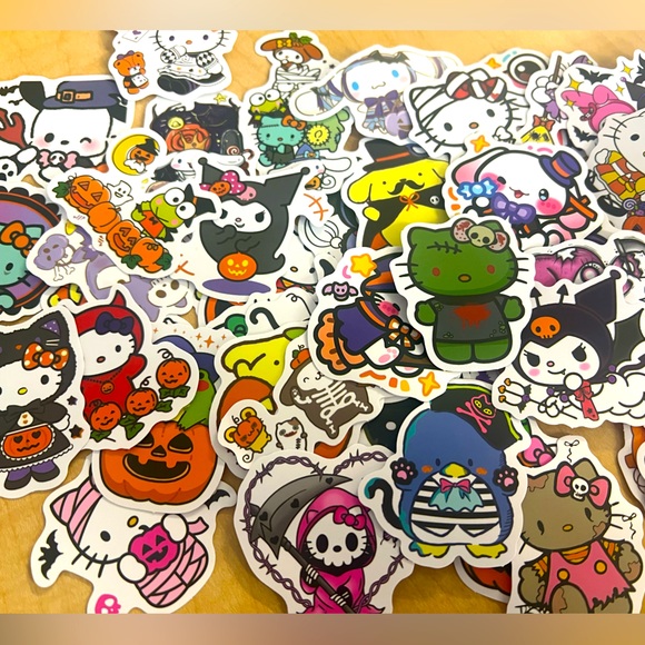 Sanrio Accessories - Sanrio Halloween Stickers - Mystery Bundle - 12 stickers